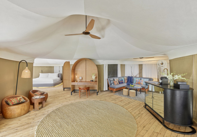 „Zelt“-Villen mit Pool „Zelt“-Villen mit Pool