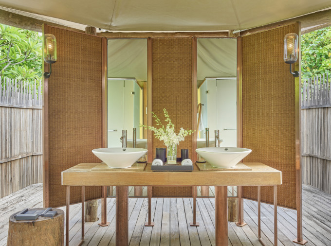 „Zelt“-Villen mit Pool „Zelt“-Villen mit Pool