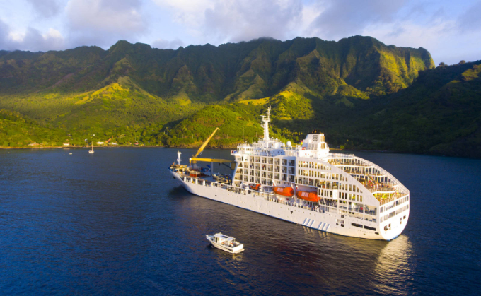 Aranui 5 Frachtschiff